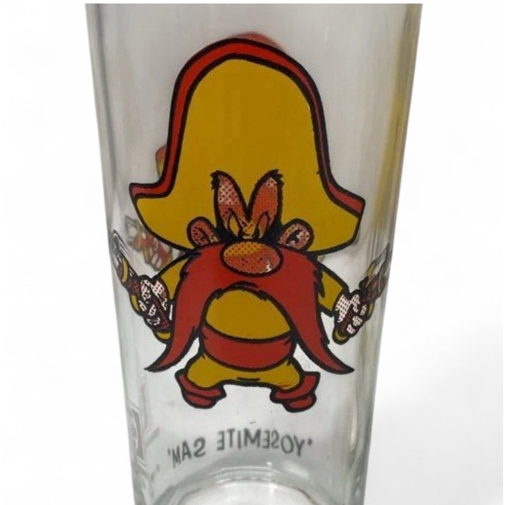 Pepsi Collector Series Glass Lot Batman Robin Yosemite Sam Elmer Fudd Vtg - Picture 3 of 6